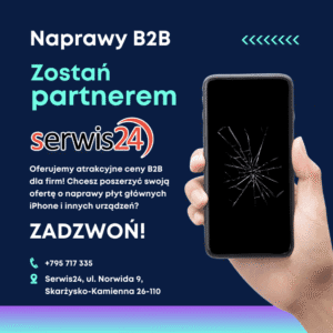współpraca b2b naprawy iPhone serwis