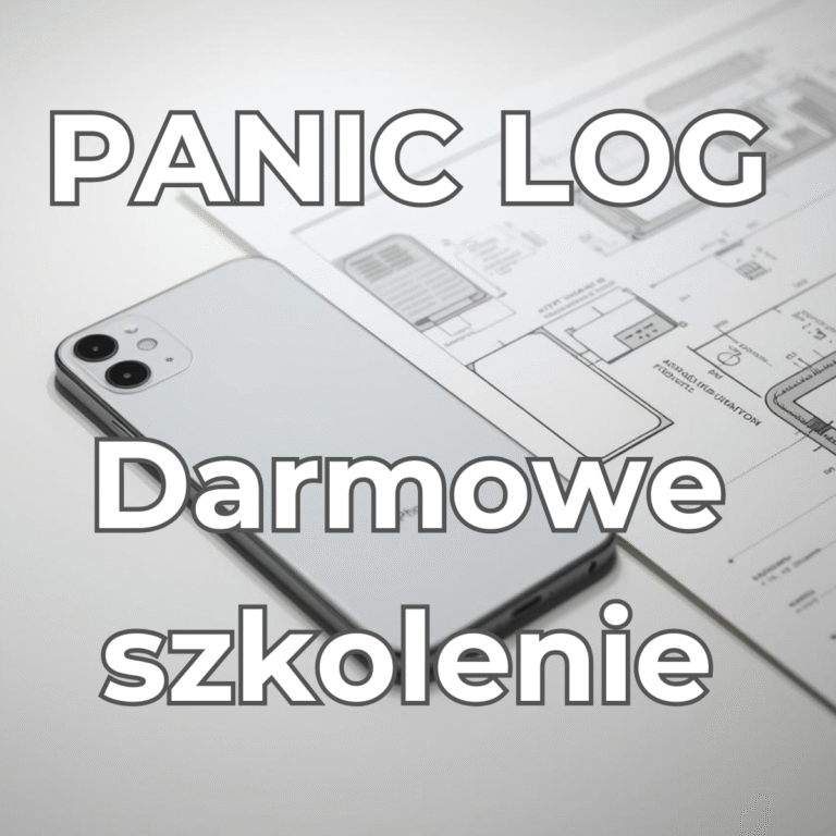 Panic log iPhone restart