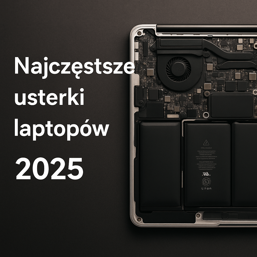 Najczęstsze usterki laptopów