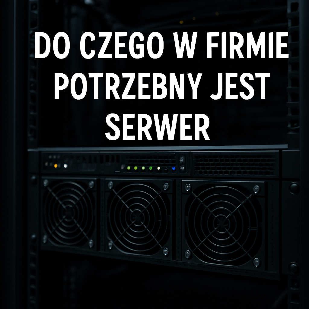 do czego w firmie potrzebny jest serwer