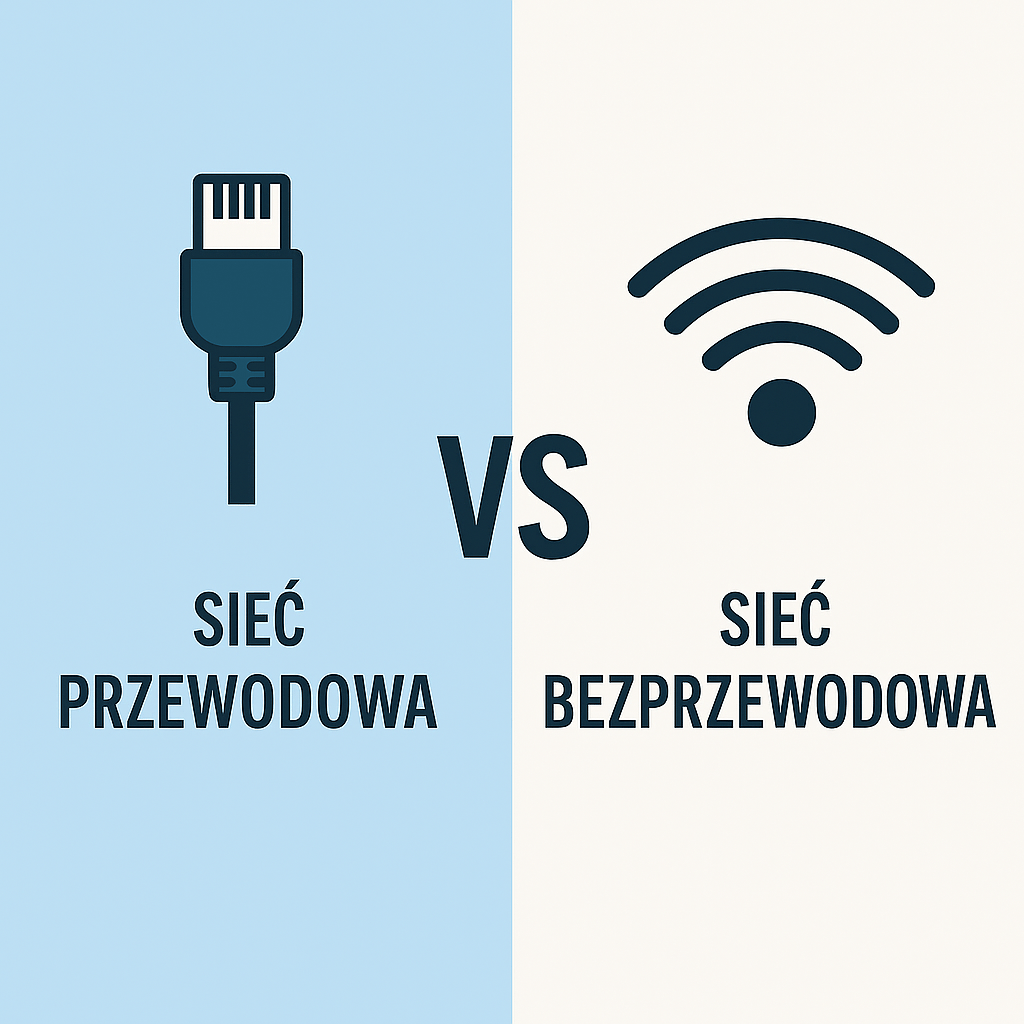 siec przewodowa vs bezprzewodowa