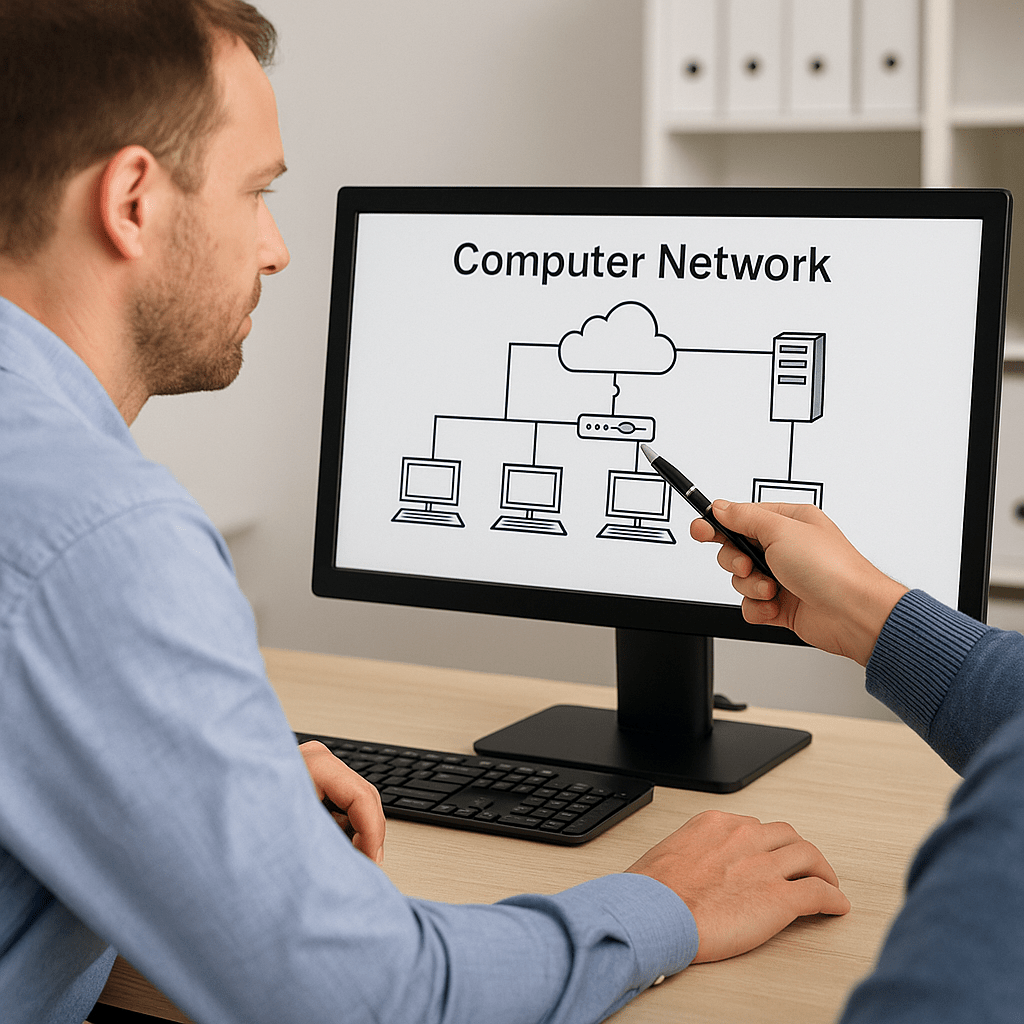 zamówienie sieci w firmie