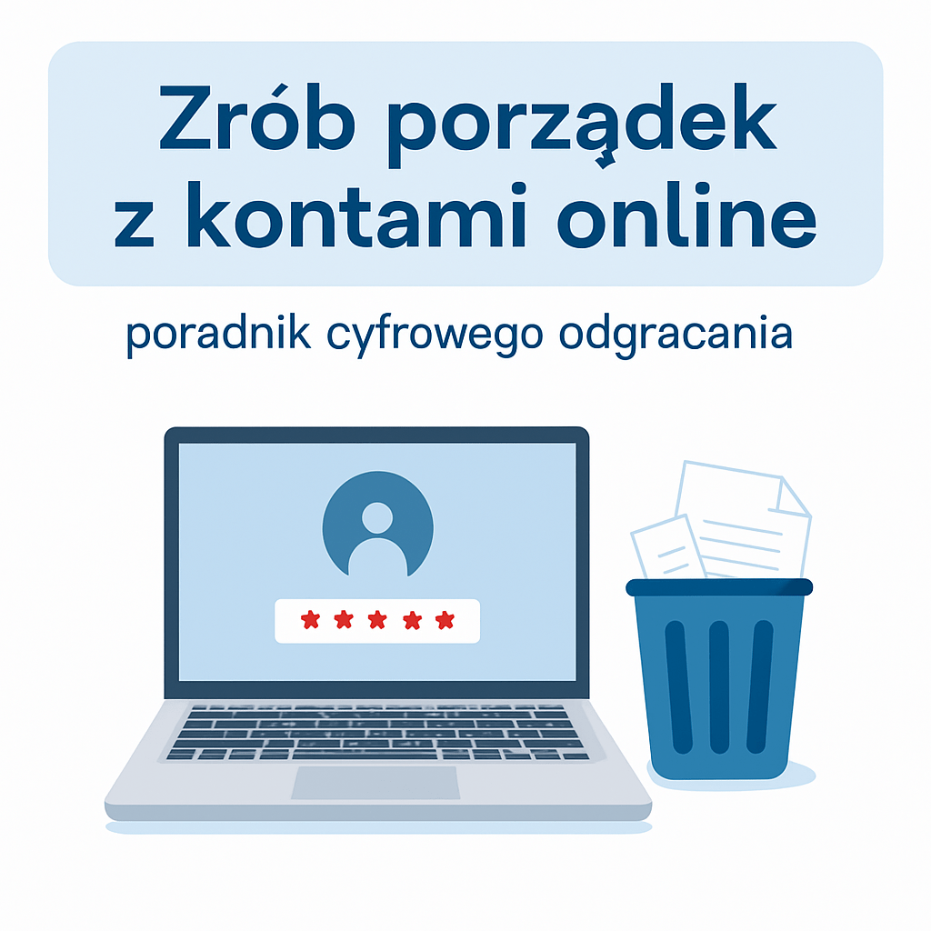 zrób porządek z kontami online