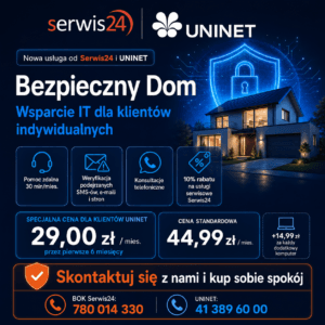 bezpieczny dom serwis24 uninet