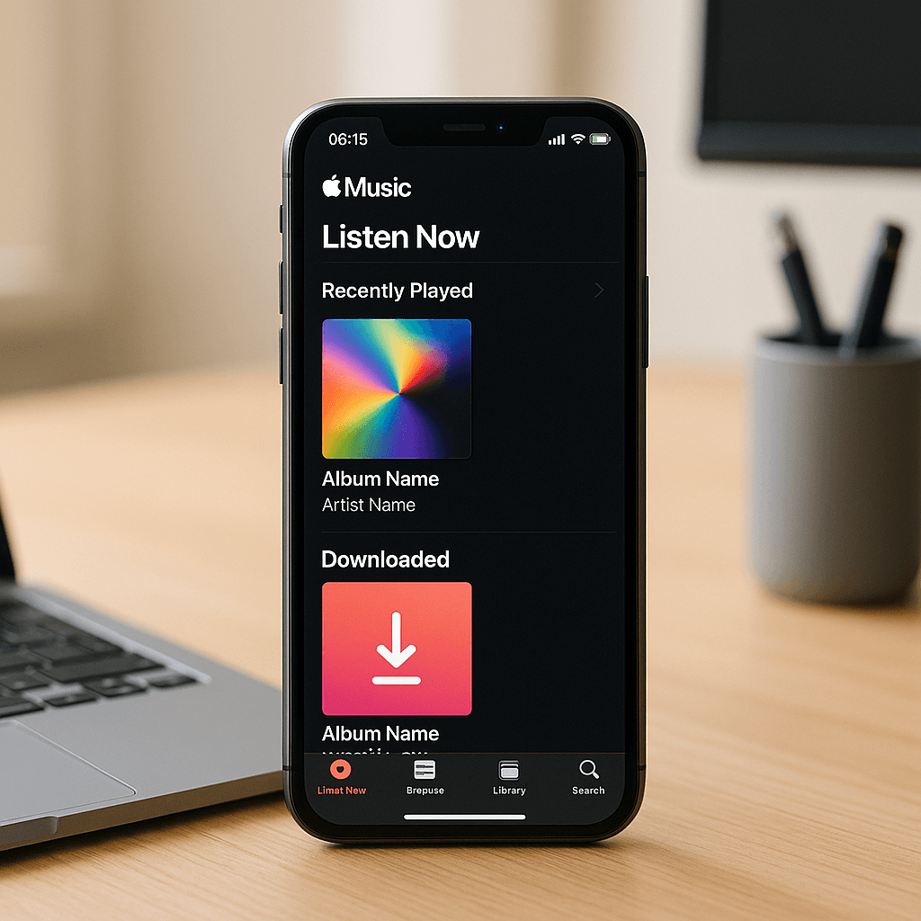 Muzyka na iPhone – pobieranie i zarządzanie