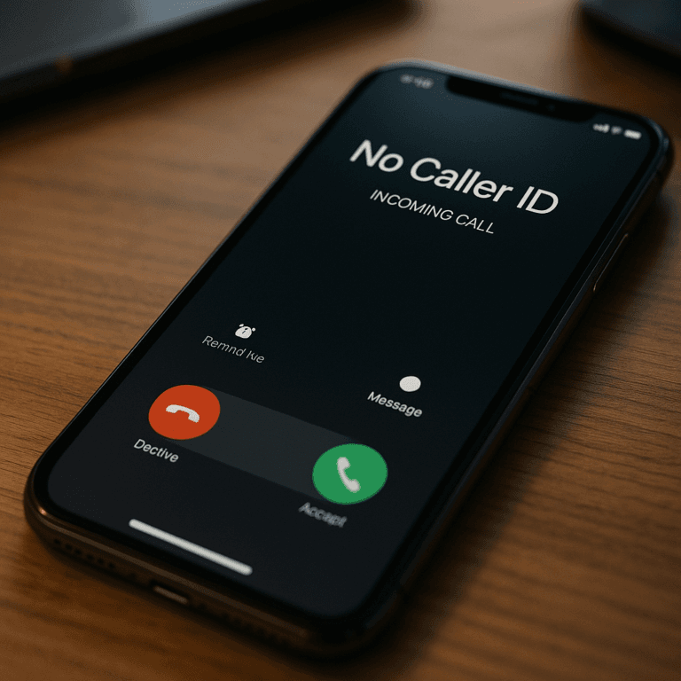 Problemy z identyfikacją dzwoniącego w iPhone